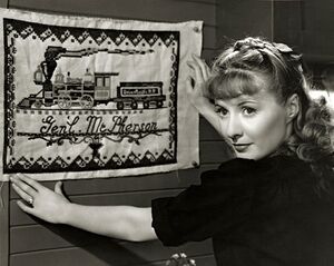 Barbara Stanwyck in "Union Pacific"
