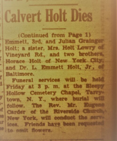 File:Calvert Holt obituary 2 of 2 .jpg
