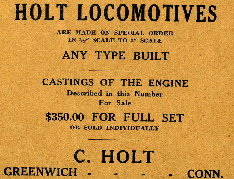 File:Holt Locomotives advert The Modelmaker Sept 1932.jpg
