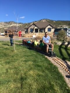 File:Harry Heil son grandkids with Goose in Nephi Utah.JPG