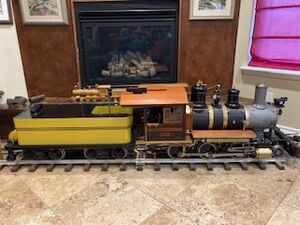 This 2-6-0 in 1.5 inch scale was completed by Harry Heil in November 2021.