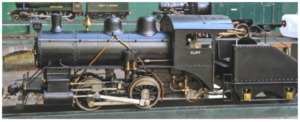 A Blackstaffe locomotive by Philip MacDonald of Duncan BC.