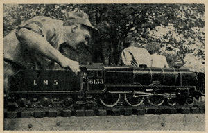 Keyworth and 3-1/2 inch gauge "Royal Scot".