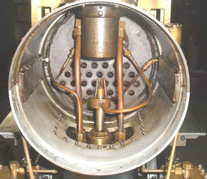 Bill Shield's split smokebox with top attached.