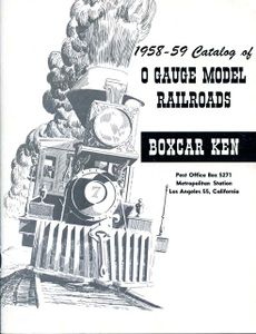 Boxcar Ken Catalog 1958-1959