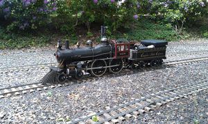 Here is a photo of the 999 built by Fred Bohn in Niagara Falls NY. It's 7 1/4" gauge and is coal fired. A few years back she received a full cosmetic restoration. Photo by Steve Dispenza.