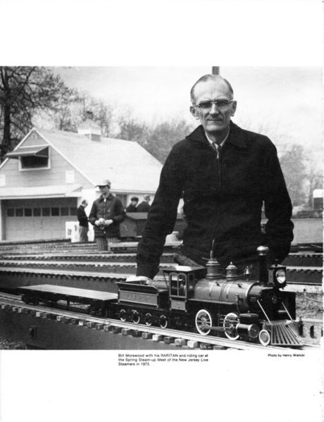 File:Bill Morewood with Raritan at Spring Steam Up New Jersey Live Steamers 1973.jpg