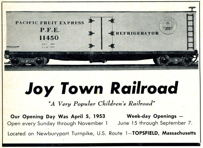 File:JoyTownRailroad advert TheMiniatureLocomotive JulAug1953.jpg