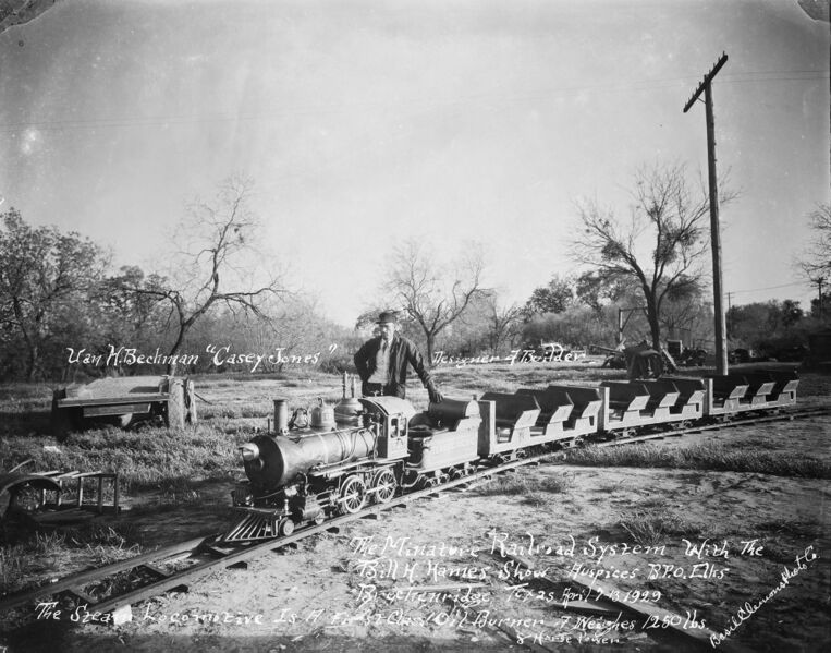 File:Van H Beckman Railroad Breckenridge TX 1929 Casey Jones.jpg